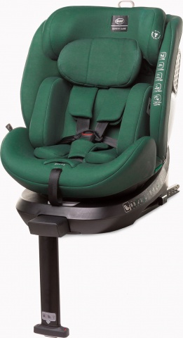 4Baby ENZO-FIX dark green Bērnu autosēdeklis 0-36 kg