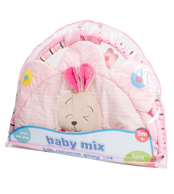 Aktivitātes paklājs BabyMix RABBIT 45511