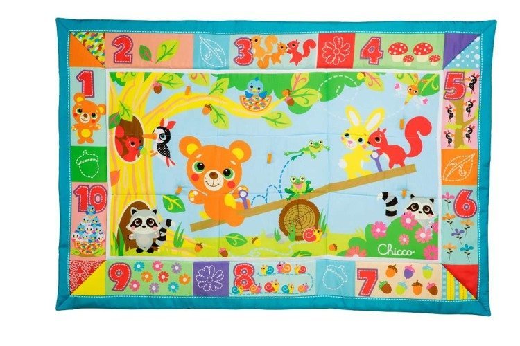 Aktivitātes paklājs Chicco Forest Animals XXL Play Mat