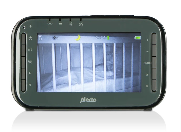 Alecto Baby Videomonitor DVM-200BK Mobilā video aukle