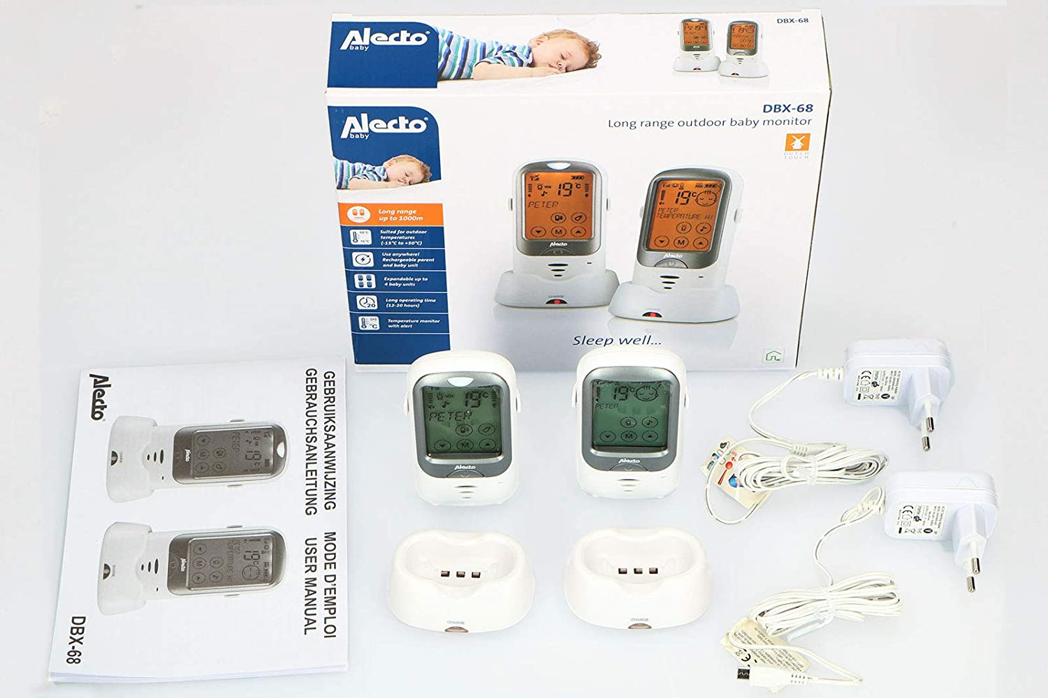 ALECTO BABYMONITOR DBX-68 Радионяня