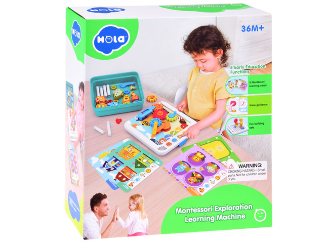 Attīstošā rotaļlieta Montessori MACHINE ZA4652