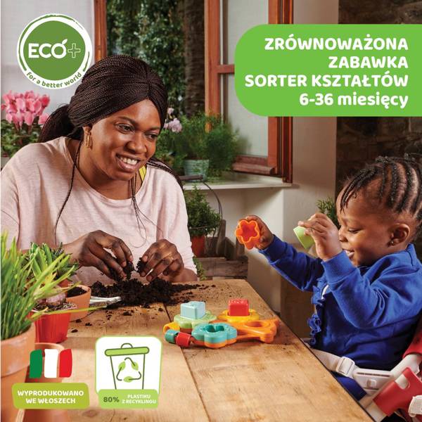 Attīstošā rotaļlieta-sortieris Chicco Eco+ Baobab