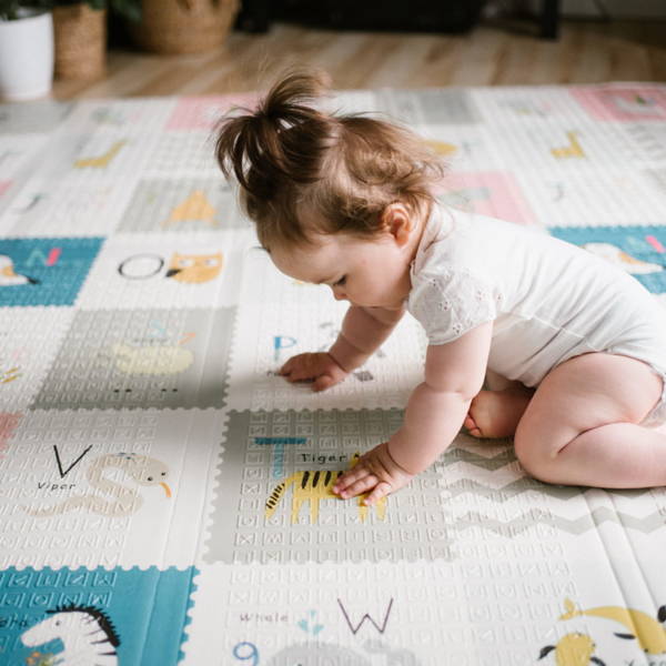 Attīstošais paklājiņš Kidwell INDA Alphabet 180x200 cm