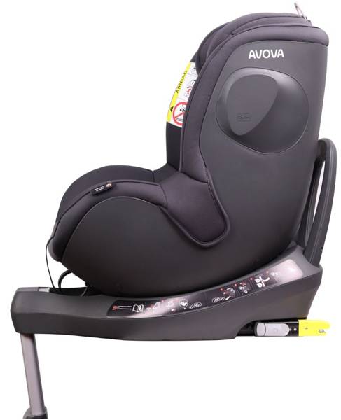 Avova Sperber-Fix 360 Koala Grey Bērnu autosēdeklis 0-18 kg