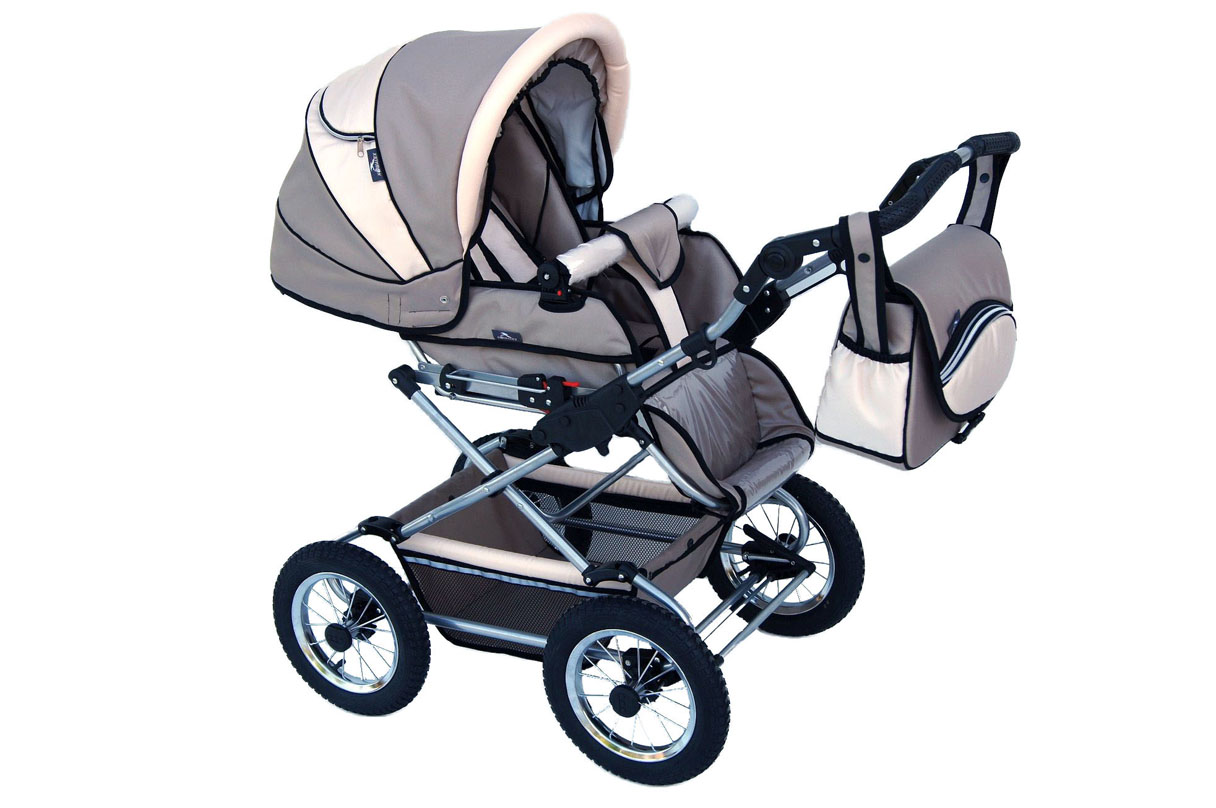 Baby Fashion Fanari 102 Cappuccino Bērnu rati 2in1