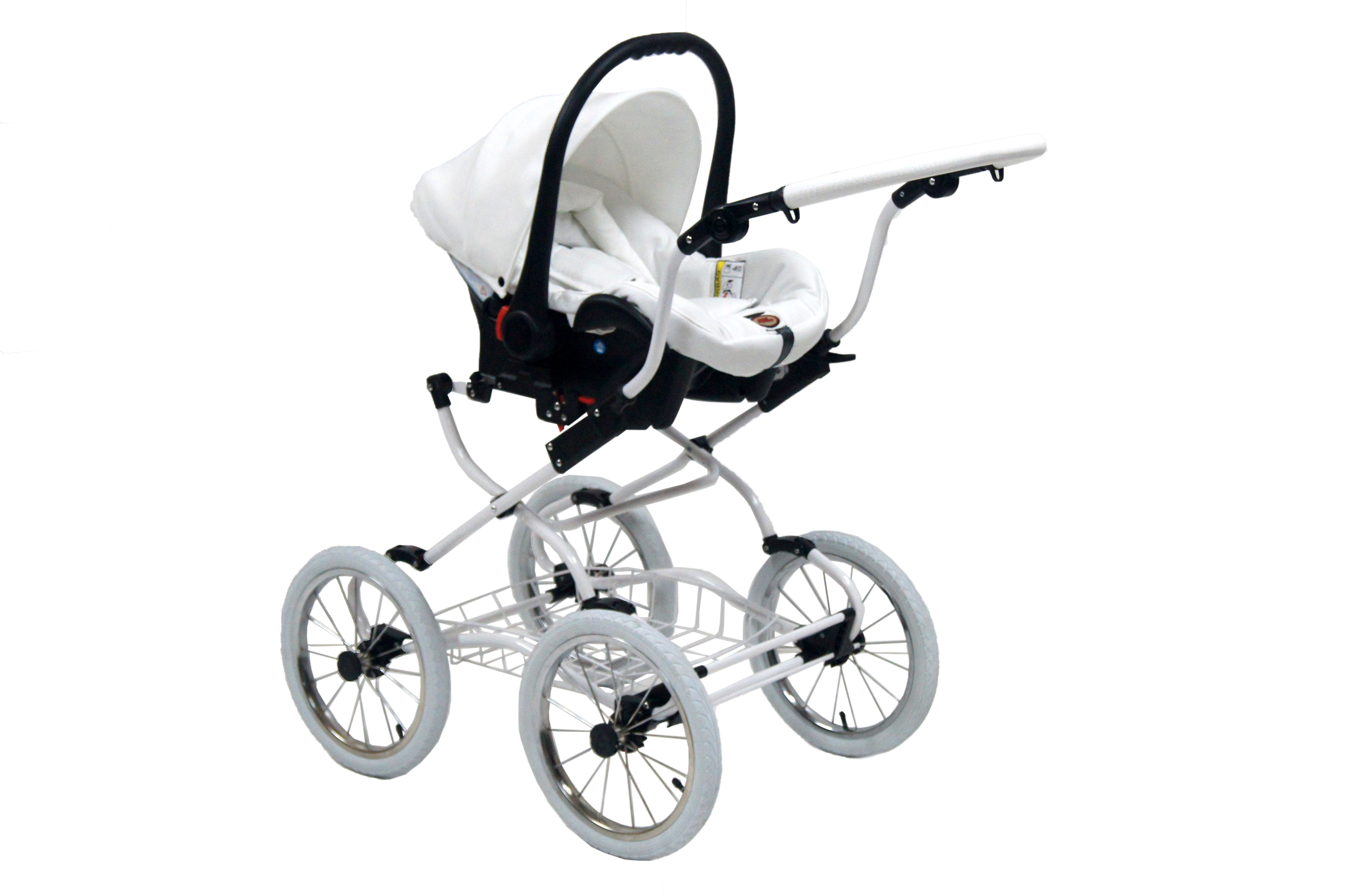 Baby Fashion Scarlett BW-1 Bērnu rati 3in1