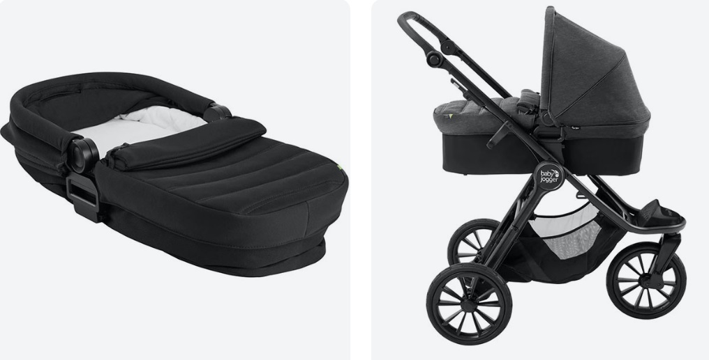 Baby Jogger City Mini 2 / Elite 2 Opulent Black Люлька для коляски