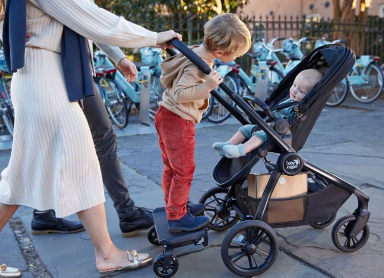 Baby Jogger City Sights Dark Slate Pastaigu rati