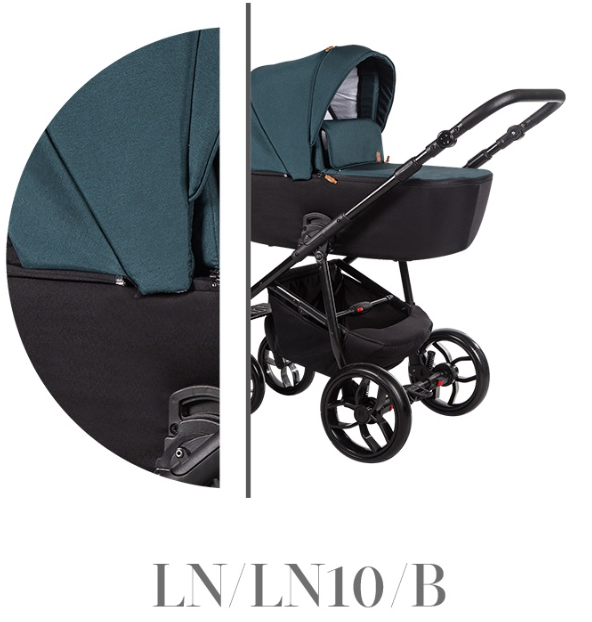 Baby Merc La Noche LNL/LN10/B Детская коляска 3 в 1