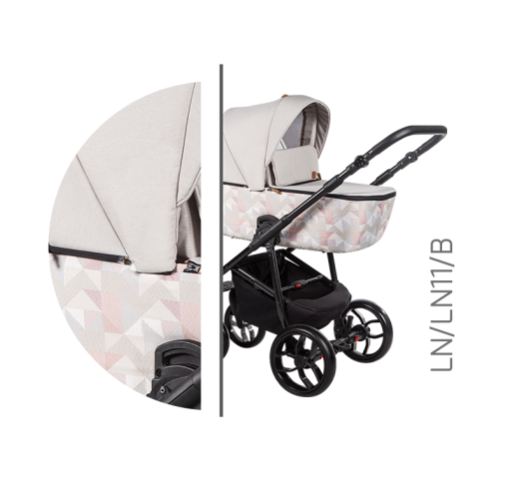 Baby Merc La Noche LNL/LN11/B Детская коляска 2 в 1