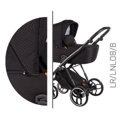 Baby Merc La Rosa LRL/LNL08/B Детская коляска 2 в 1