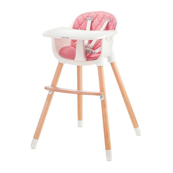 Baby Tiger Tini Pink Стульчик для кормления 2 в 1