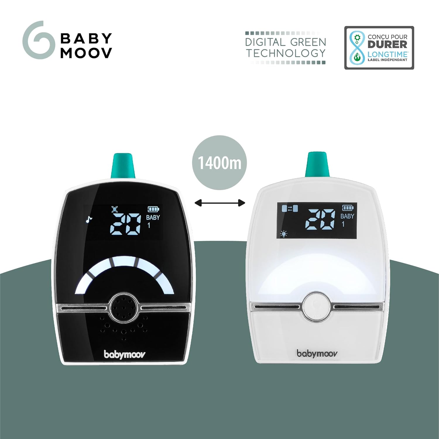 Babymoov Premium Care A014204 Mobilā radio aukle