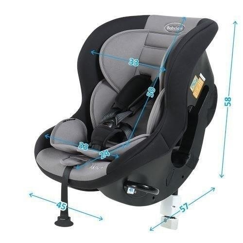 Babysafe Akita Black Bērnu autosēdeklis 0-18 kg