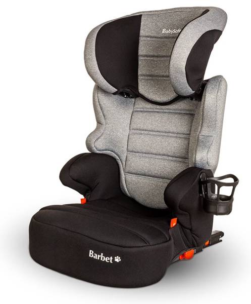 Babysafe Barbet Grey Bērnu autosēdeklis- busteris 15-36 kg