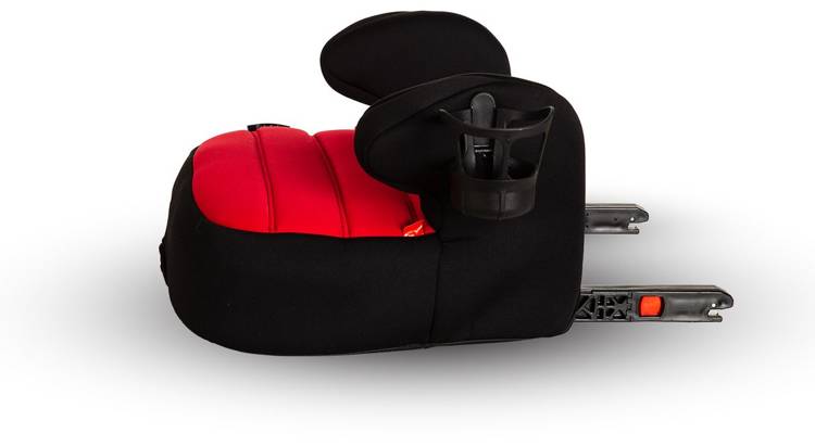 Babysafe Booster Isofix Red Black Bērnu autosēdeklis Busteris 15-36 kg