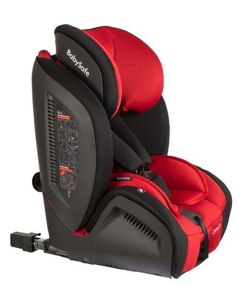 BabySafe Corso Red black Детское автокресло 9-36 кг