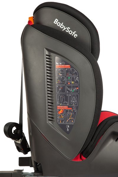 BabySafe Corso Red black Детское автокресло 9-36 кг