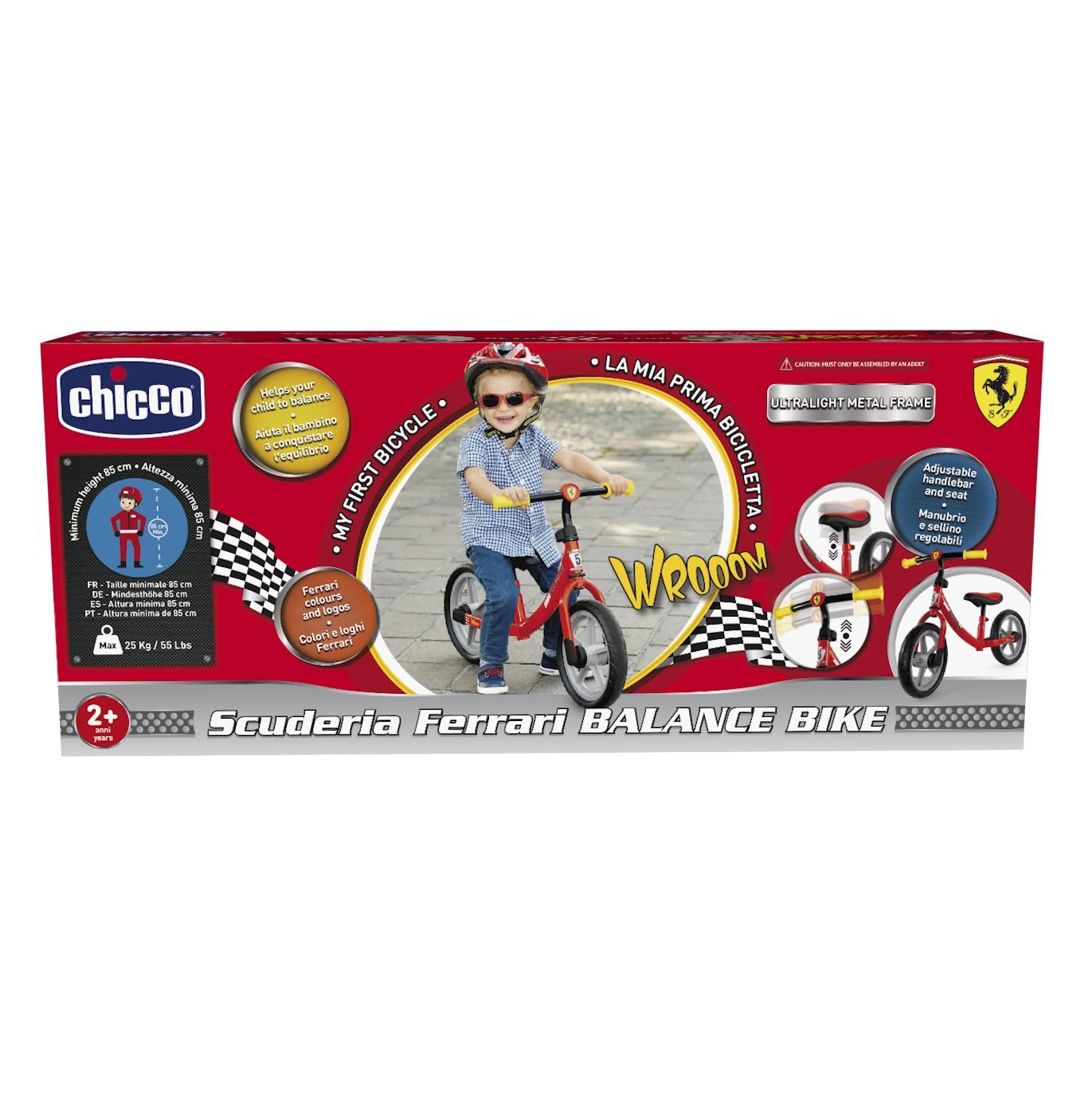 Беговел Chicco Scrambler Scuderia Ferrari Red