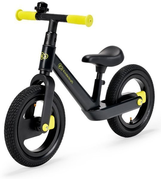 Беговел Kinderkraft Goswift Black Volt + регулируемый шлем для детей