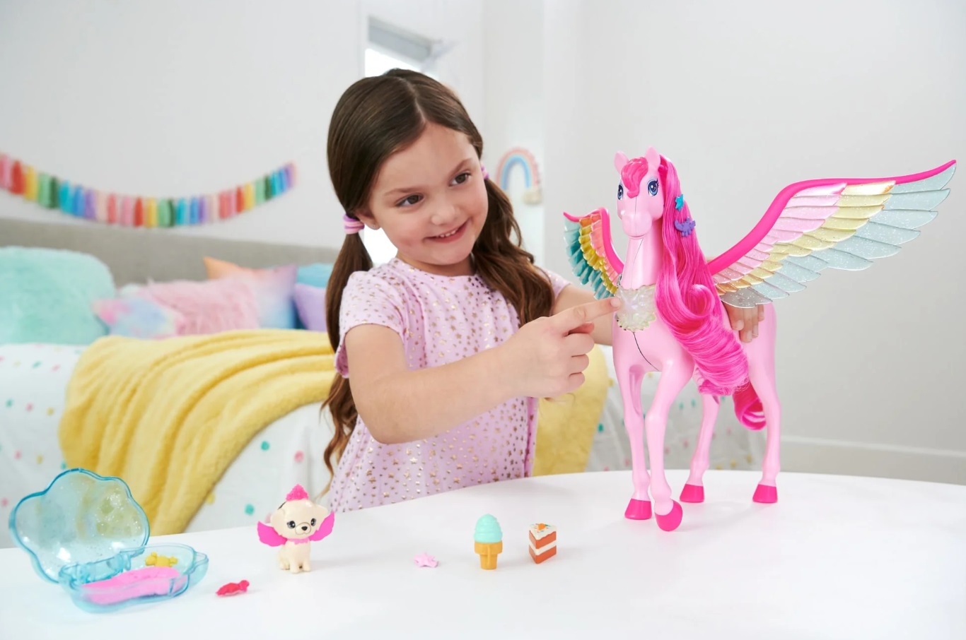 Barbie A Touch Of Magic Feature Pegasus Zirgs