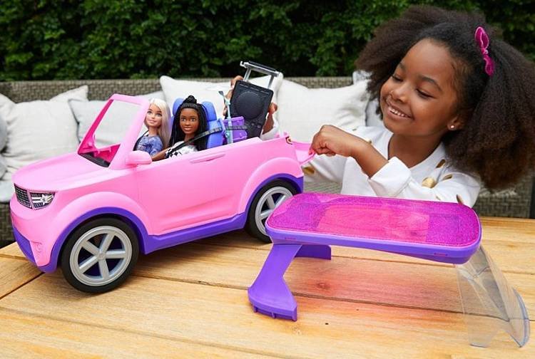 Barbie Big City Big Dreams Transforming Car Барби машина GYJ25