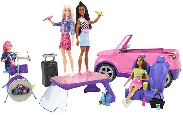 Barbie Big City Big Dreams Transforming Car Барби машина GYJ25