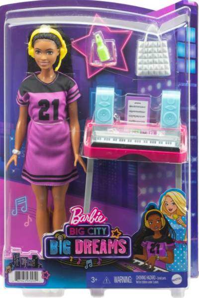 Barbie Big City lelle ar aksesuāriem GYG40