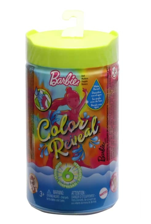 Barbie Color Reveal Chelsea Asst Neon Tie-Dye lelle HCC90