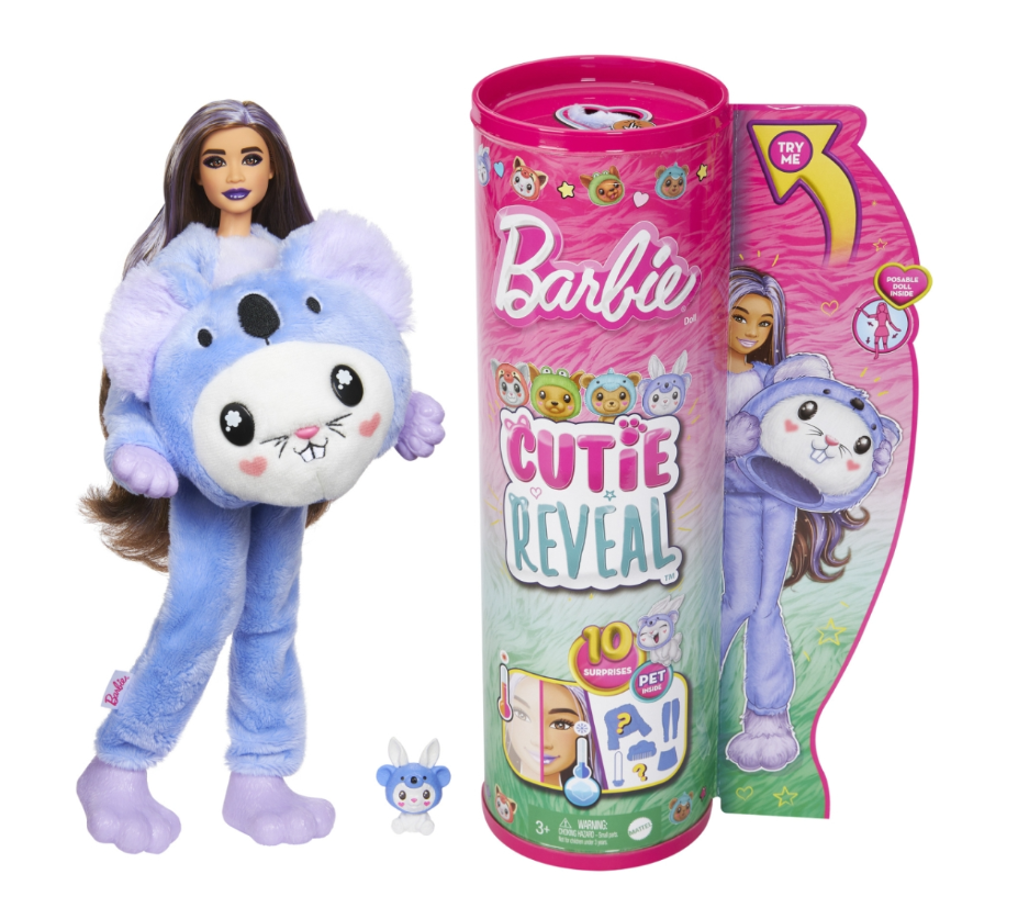 Barbie Cutie Reveal Bunny in Koala HRK26 Kукла