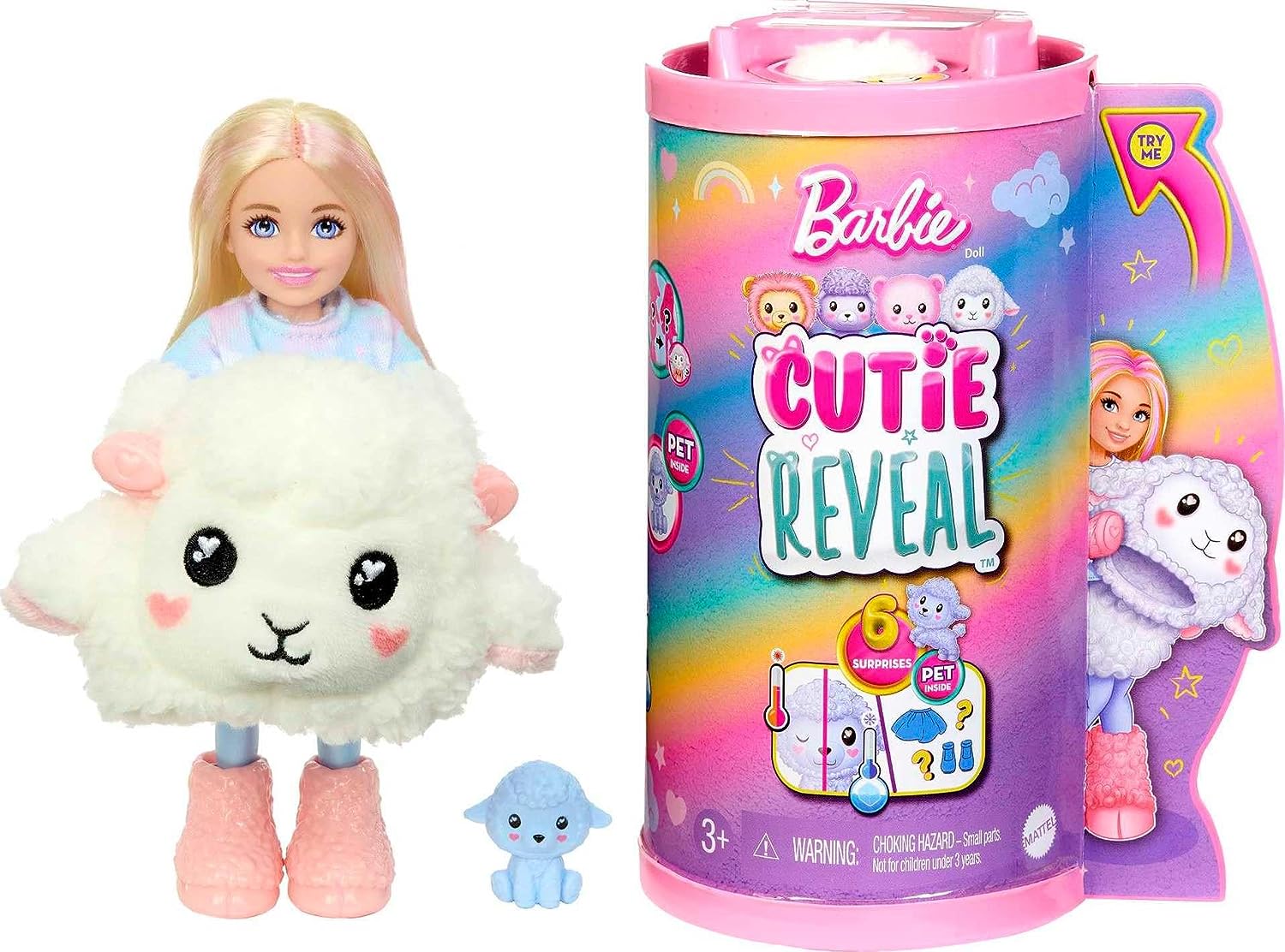 Barbie Cutie Reveal Cosy Cute Tees Series Chelsea Lamb HKR18 Lelle