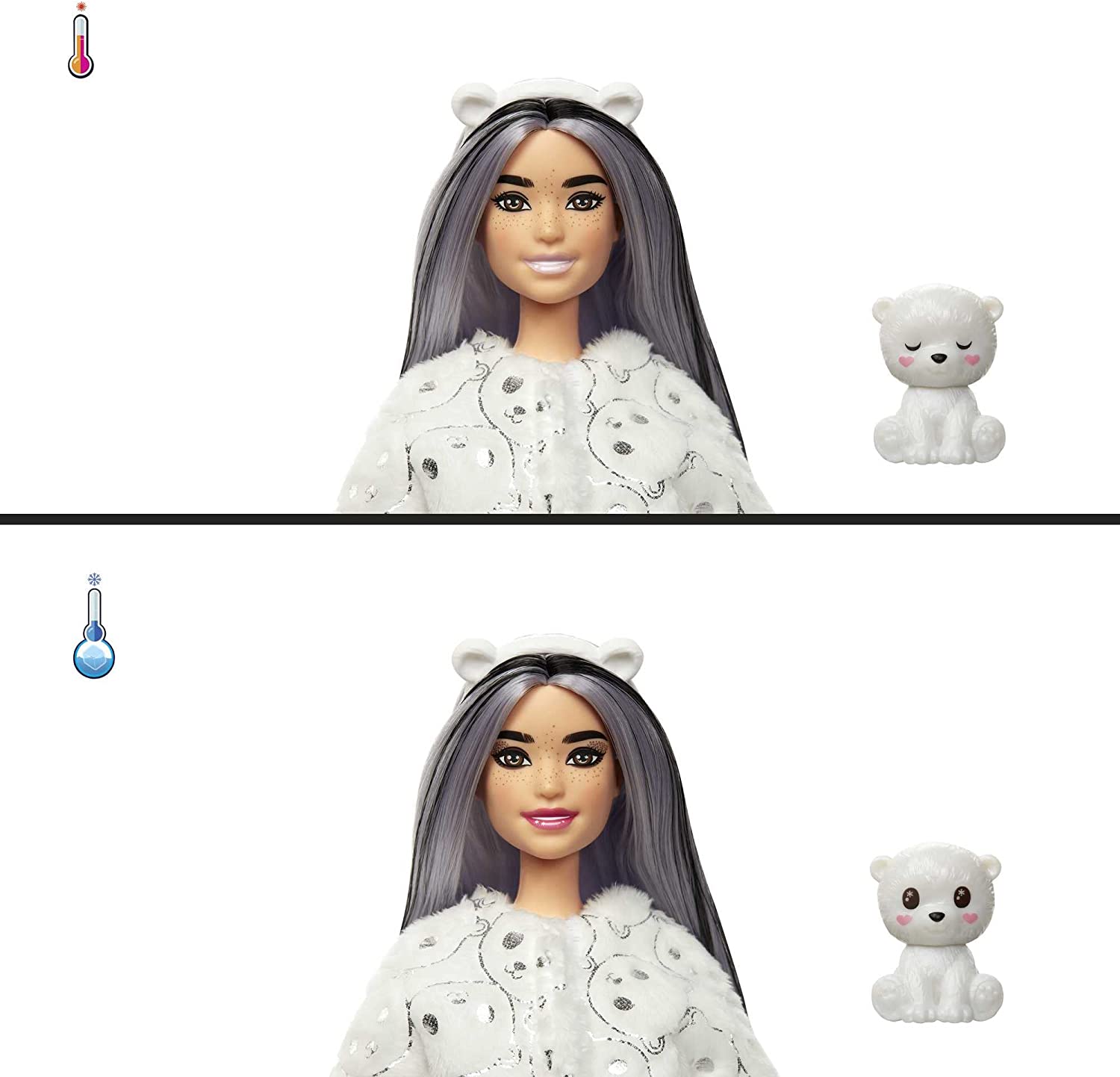 Barbie Cutie Reveal Doll Polar Bear кукла HJL64