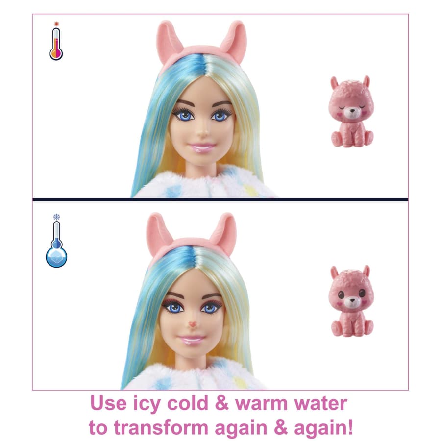 Barbie Cutie Reveal Dreamland Fantasy Lama HJL60 Kукла