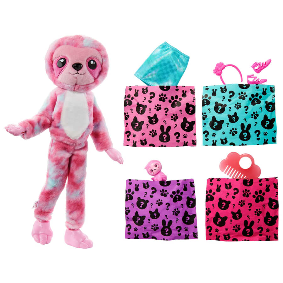 Barbie Cutie Reveal Dreamland Fantasy Sloth HJL59 Lelle