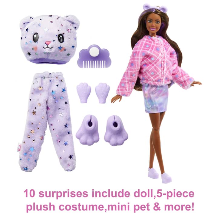 Barbie Cutie Reveal Dreamland Fantasy Teddy HJL57 Lelle