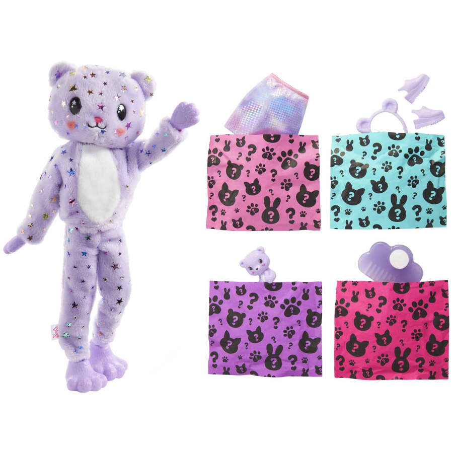 Barbie Cutie Reveal Dreamland Fantasy Teddy HJL57 Lelle