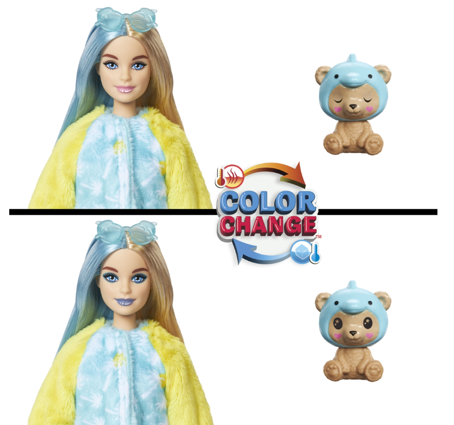 Barbie Cutie Reveal Teddy Dolphin HRK25 Kукла