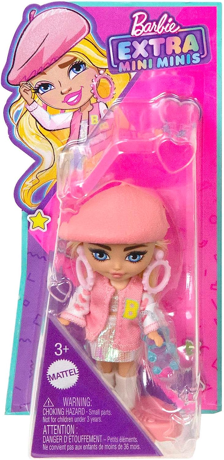 Barbie Extra Mini Minis Blonde Varsity HLN48 Kукла