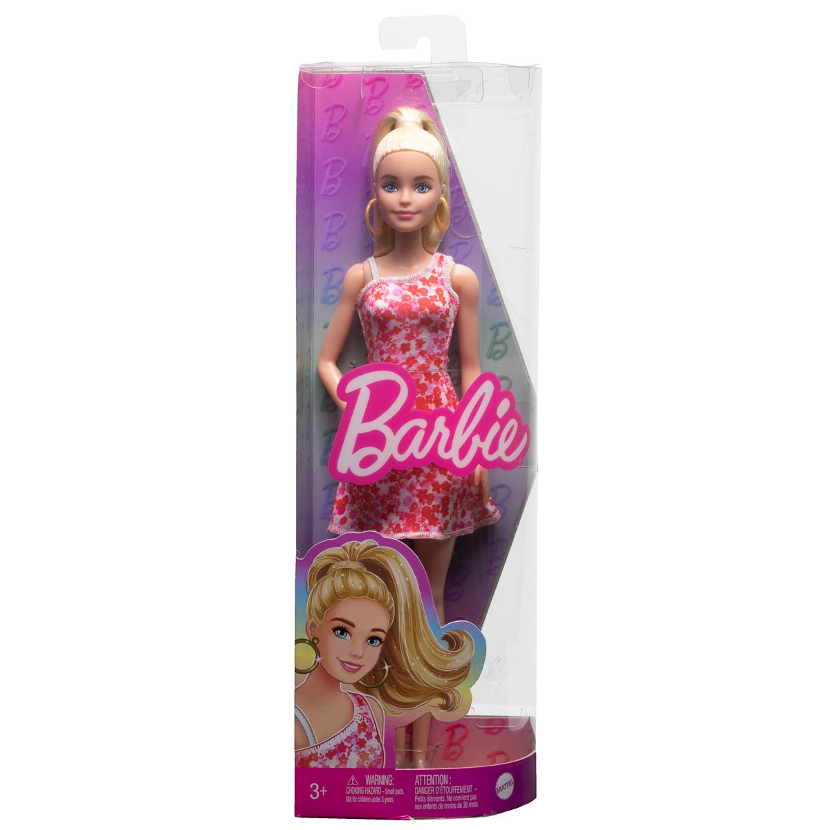 Barbie Fashionistas Doll Asst. Distorted Dots Dress HJT02 Kукла