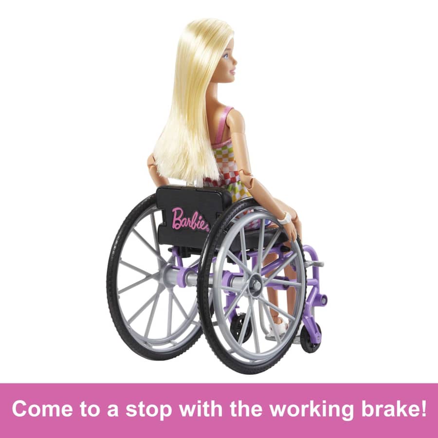 Barbie Fashionistas Doll Asst. Blonde Wheelchair HJT13 Kукла