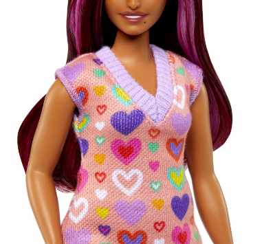 Barbie Fashionistas Doll Asst. Candy Hearts HJT04 Kукла