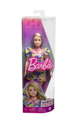 Barbie Fashionistas Doll Asst. Floral Babydoll Dress HJT05 Kукла