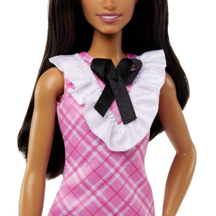 Barbie Fashionistas Doll Asst. Pink Plaid HJT06 Kукла