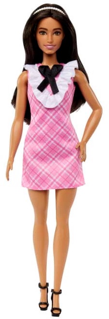 Barbie Fashionistas Doll Asst. Pink Plaid HJT06 Kукла