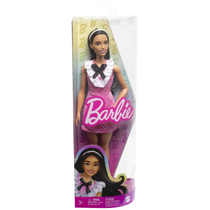 Barbie Fashionistas Doll Asst. Pink Plaid HJT06 Lelle