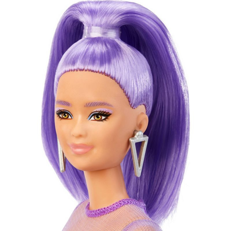 Barbie Fashionistas Doll Asst. Purple Monochrome HBV12 Lelle