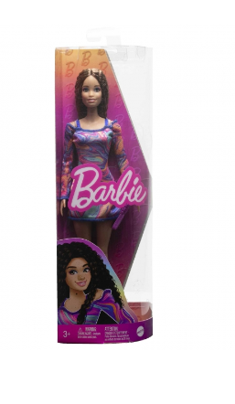 Barbie Fashionistas Doll Asst. Rainbow Marble Swirl HJT03 Lelle