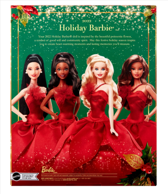 Barbie Holiday Doll - Blonde lelle HBY03