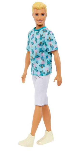 Barbie Ken Fashionistas Doll Asst. Blue Shirt Lelle HJT10